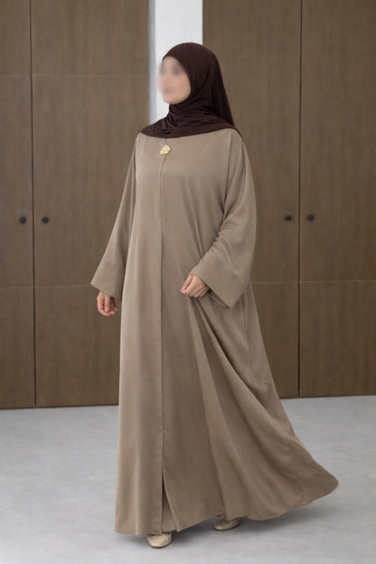 ABAYA ALWAHA | BEIGE SABLE