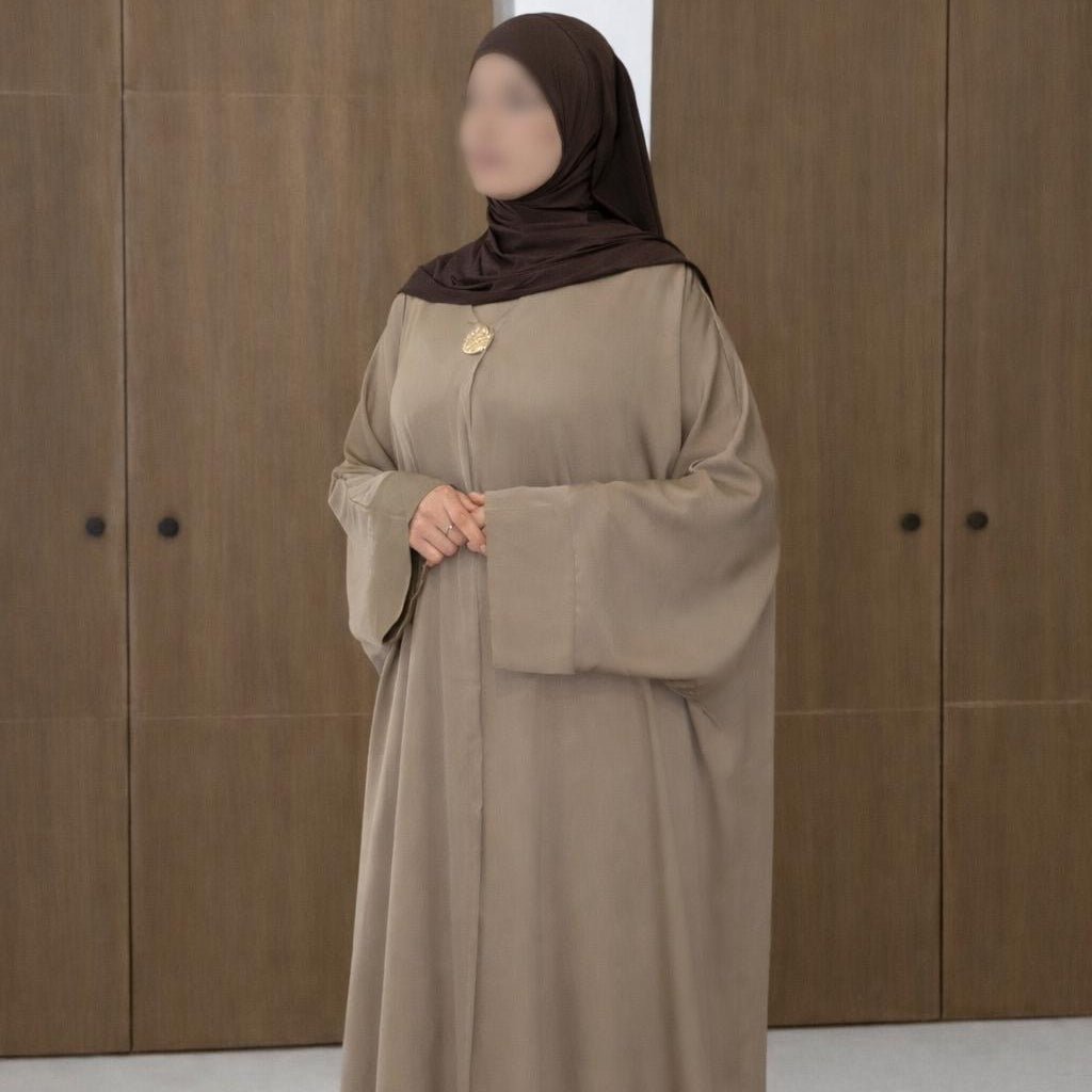 ABAYA ALWAHA | BEIGE SABLE