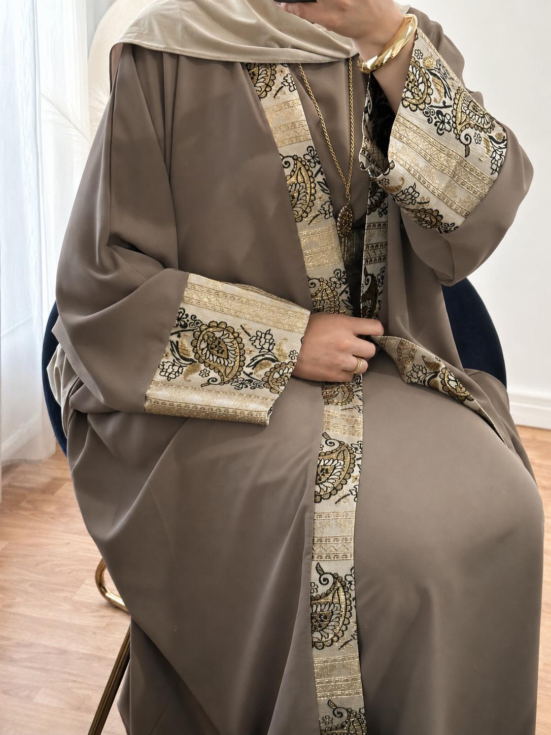 ENSEMBLE NOUR -3 PIECES | TAUPE