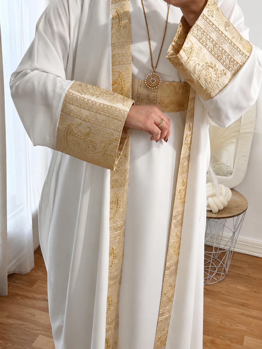 ENSEMBLE NOUR -3 PIECES | BLANC