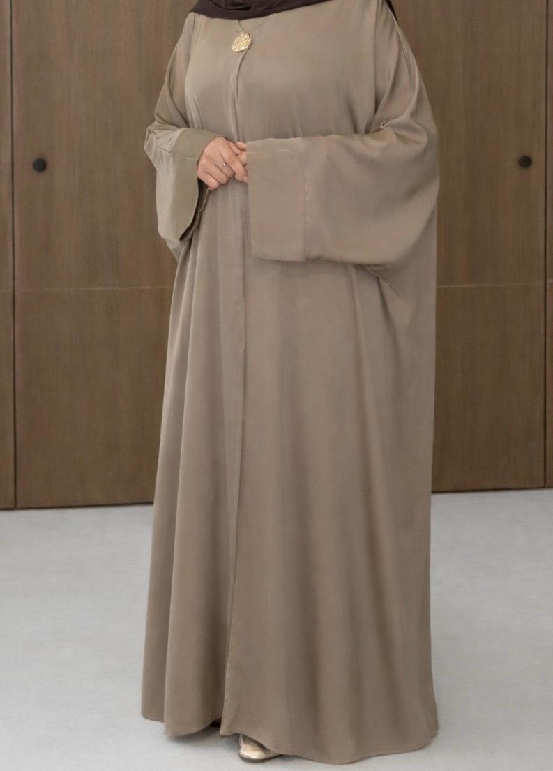 ABAYA ALWAHA | BEIGE SABLE