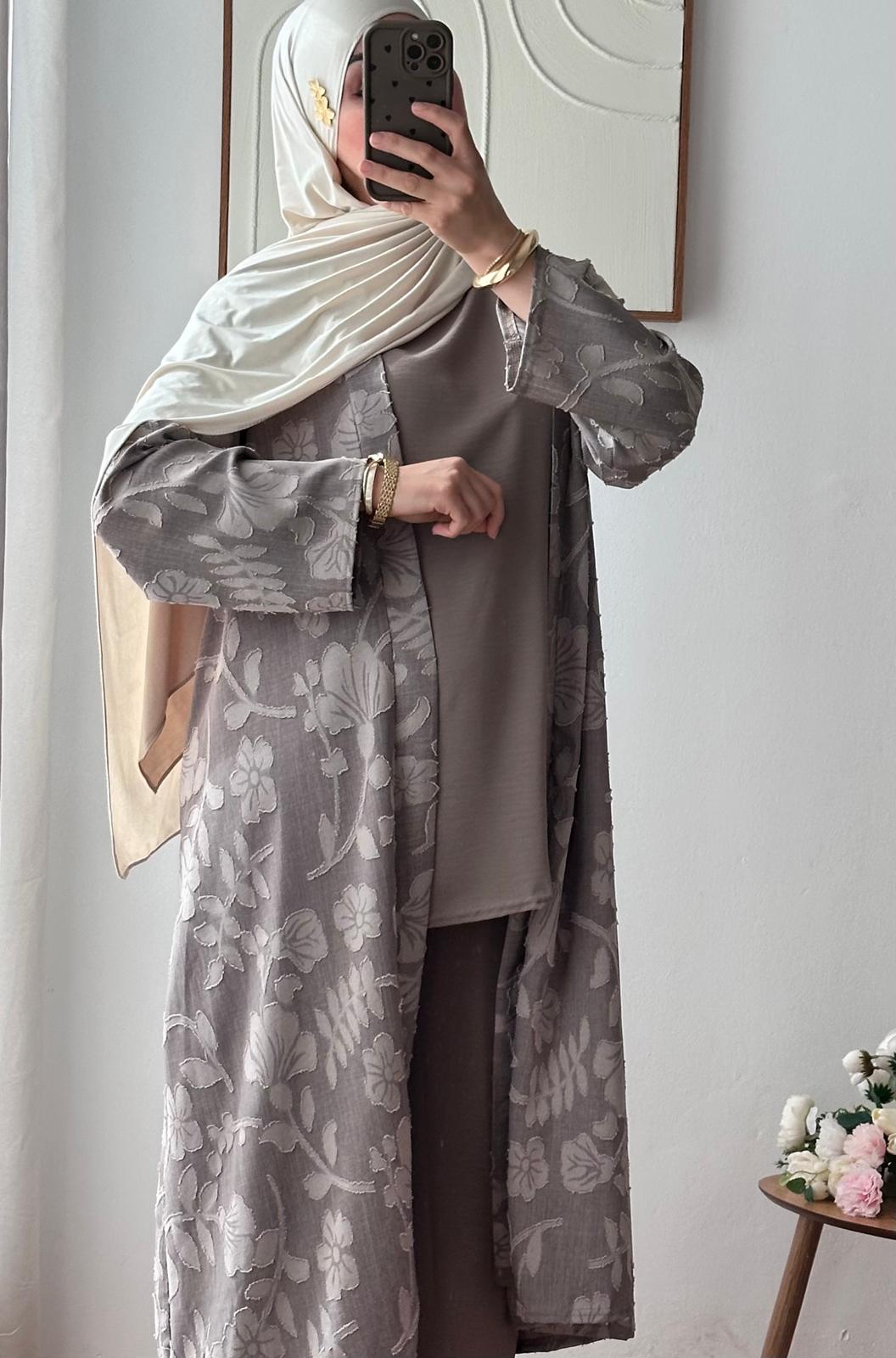 Ensemble 3 pièces Flora | Taupe