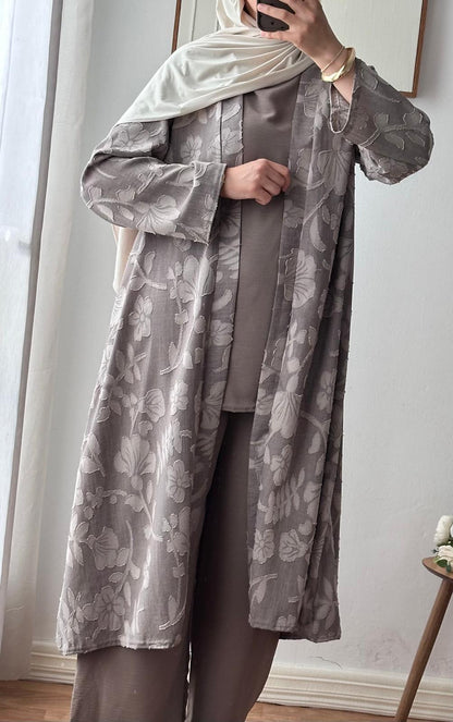Ensemble 3 pièces Flora | Taupe
