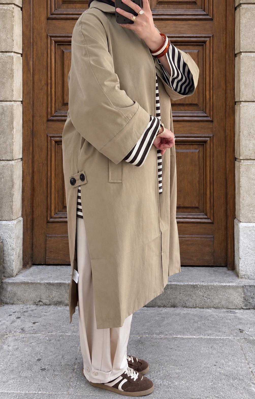 Trench Ghaïda| Beige