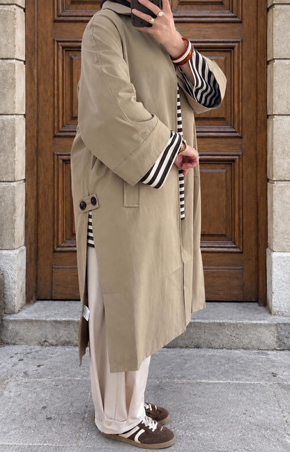 Trench Ghaïda| Beige