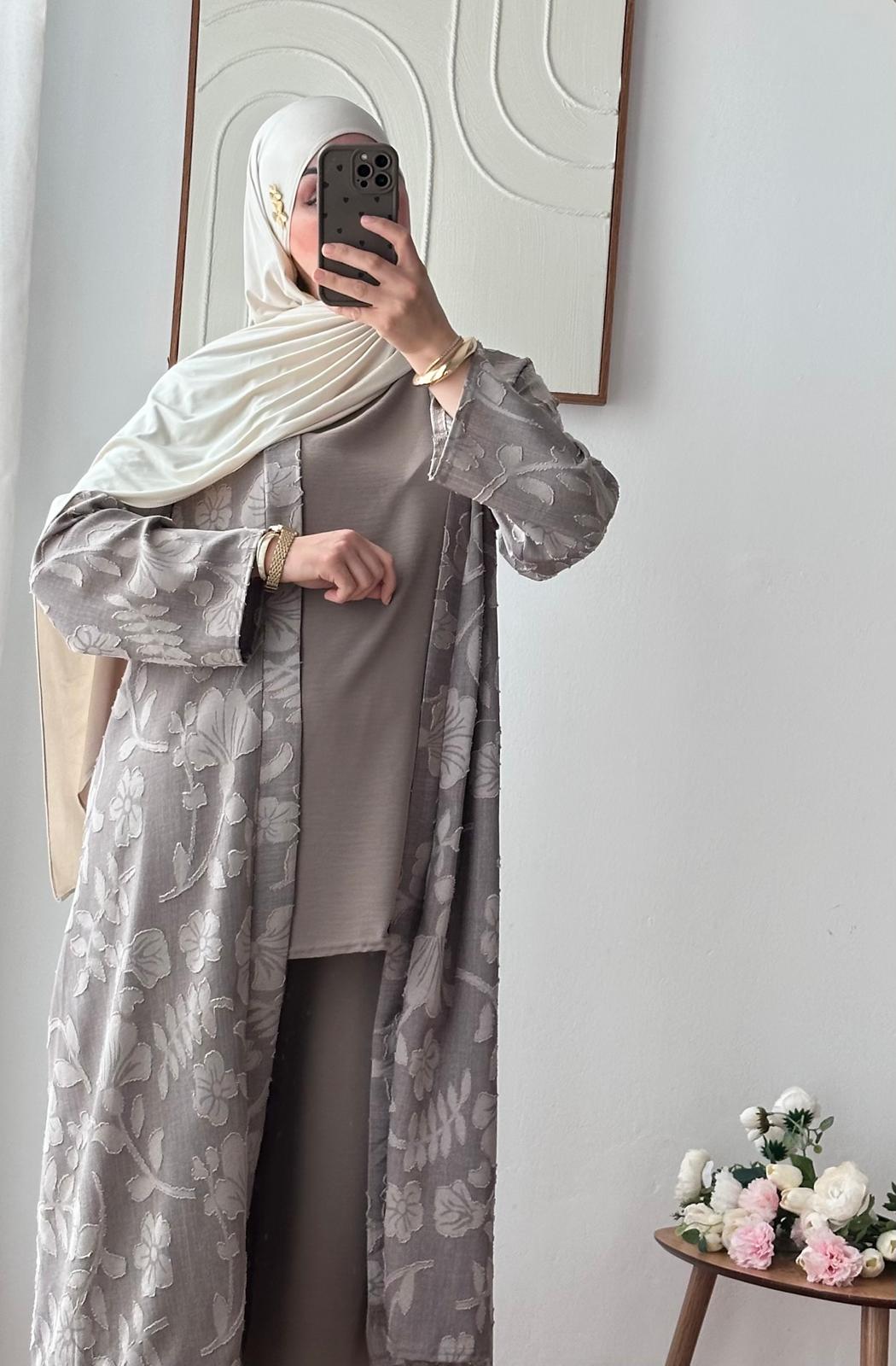 Ensemble 3 pièces Flora | Taupe